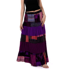 Patchwork Long Skirt Bohemian Style KP352